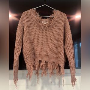 Meduium cute v-neck sweater